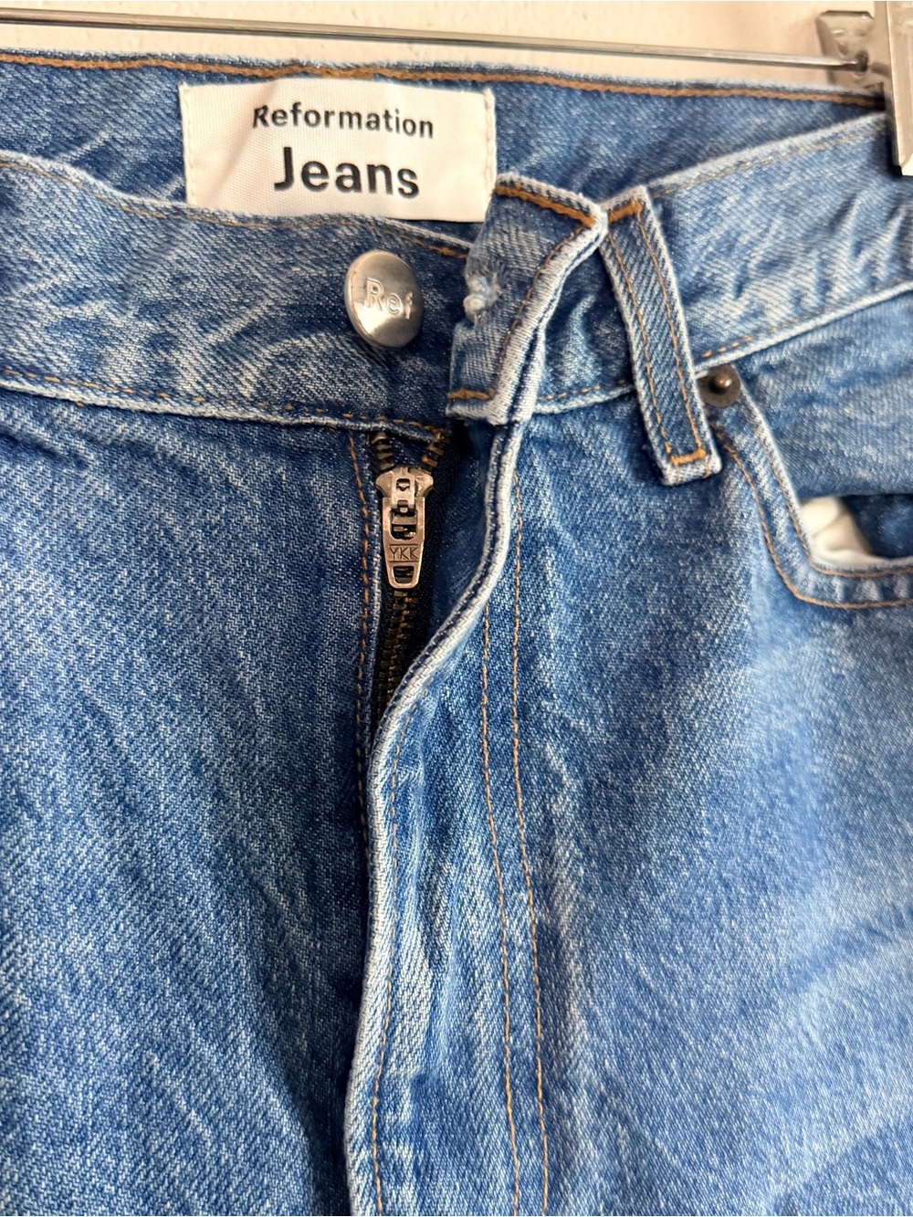 Reformation Zoe High Rise Loose Jeans size 24 - Picture 6 of 8